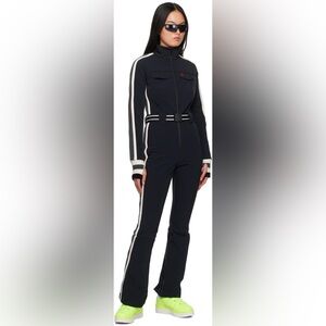 NWT Perfect Moment Crystal Ski Suit Black